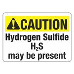 ANSI CAUTION Hydrogen Sulfide May Be Present